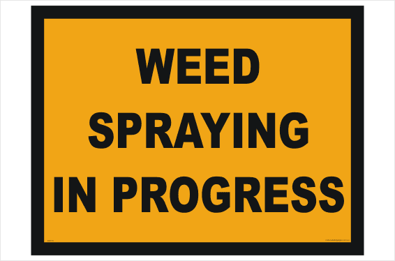 Weed spraying