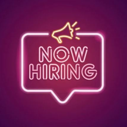 Now Hiring neon